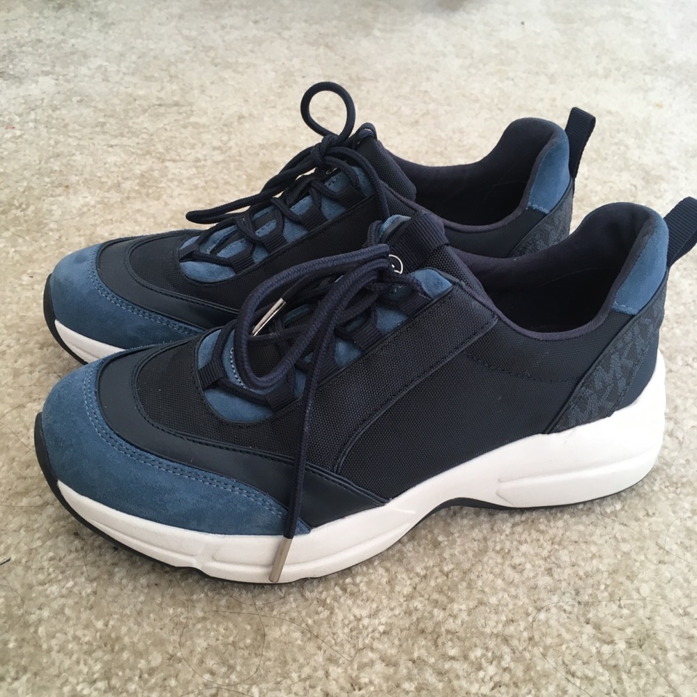 Michael kors blue sneakers